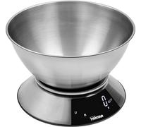 Tristar KW-2453 Balance de cuisine numérique numérique, avec récipient de mesure Plage de pesée (max.)=5 kg acier inoxydable