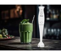 Tristar MX-4800 Mixeur plongeant - 2 vitesses - couteaux en acier inoxydable - 250 watts - Blanc