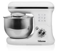 AudioSonic Robot pâtissier Tristar MX-4817 – 1200 W, bol en acier inoxydable 5 L – Blanc