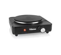 AudioSonic Plaque de cuisson électrique Feu simple 18,5 cm Thermostat réglable 1 500 W