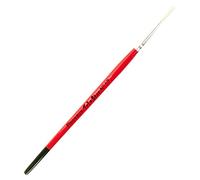 Tristar Série 308 Lot de 10 Brosses rondes en soie de porc n°12 Rouge