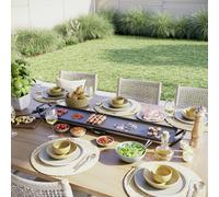 Tristar Slim XXL BP-2670 électrique Plaque de gril noir