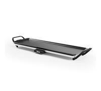 Tristar table grill slim L - Grande surface de cuisson de 70 x 23 cm - Thermostat réglable - Revêtement antiadhésif - Bac collecteur de graisse amovible - Facile à nettoyer - BP-2668