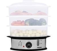 Tristar VS-3914 Cuiseur vapeur acier inoxydable, noir