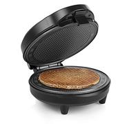Tristar Appareil à cornet à glace 700 W 20 cm Noir 427177