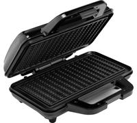 Tristar WF-1171 Gaufrier voyant lumineux, revêtement anti-adhésif, protection contre la surchauffe, filaire noir