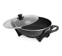 Wok électrique Tristar PZ-9130-4,5 L - Diamètre : 33 cm - 1 500 W - Inox