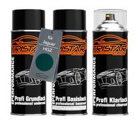 TRISTARcolor Bombes aérosols pour Jaguar HGZ Racing Green Metallic + vernis
