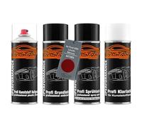 TRISTARcolor Ensemble de bombes de peinture Peinture voiture pour pare-chocs en plastique pour Ford USA/Lincoln/Mercury M7283 Ruby Red Metallic