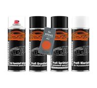 TRISTARcolor Ensemble de bombes de peinture Peinture voiture pour plastique pour XPENG AC Rong Yun Cheng Perl apprêt adhérent, peinture de base, vernis transparent avec assouplissant