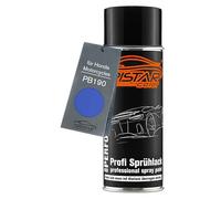 TRISTARcolor Peinture moto Bombe de peinture pour Honda Motorcycles PB190 Terra Blue Peinture de base aérosol 400 ml