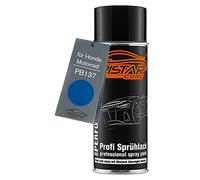 TRISTARcolor Peinture moto Bombe de peinture pour Honda Motorrad PB137 Blue Rothmans Peinture de base aérosol 400 ml