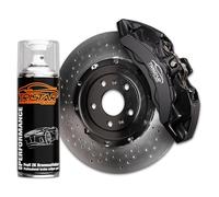 TRISTARcolor Peinture pour étriers de frein 2K Devil Black bombe de peinture aérosol peinture à pulvériser peinture à vaporiser 400 ml séchage rapide