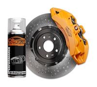 TRISTARcolor Peinture pour étriers de frein 2K Energy Orange bombe de peinture aérosol peinture à pulvériser peinture à vaporiser 400 ml séchage rapide
