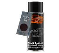 TRISTARcolor Peinture voiture Bombe de peinture pour KIA 9H Shadow Perl/Noir Soul Metallic Peinture de base aérosol 400 ml