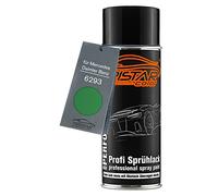 TRISTARcolor Peinture voiture Bombe de peinture pour Mercedes/Daimler Benz 6293 Smaragdgrün/Emerald Green Peinture de base aérosol 400 ml