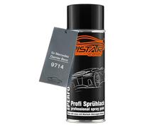 TRISTARcolor Peinture voiture Bombe de peinture pour Mercedes/Daimler Benz 9714 Brillantsilber Metallic Peinture de base aérosol 400 ml