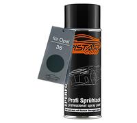 TRISTARcolor Peinture voiture Bombe de peinture pour Opel 36 Empiregrün Perl/Imperial Green Metallic Peinture de base aérosol 400 ml