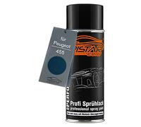 TRISTARcolor Peinture voiture Bombe de peinture pour Peugeot 455 Bleu Imperial/Dragoon Blue Peinture de base aérosol 400 ml
