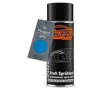TRISTARcolor Peinture voiture Bombe de peinture pour Peugeot EPV Bleu Seita Gitane Peinture de base aérosol 400 ml