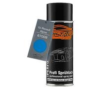TRISTARcolor Peinture voiture Bombe de peinture pour Renault/Alpine 67009 Bleu Edf/GDF 1987 / Edf/GDF Blue Peinture de base aérosol 400 ml