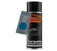 TRISTARcolor Peinture voiture Bombe de peinture pour Renault/Alpine D41 Bleu Marin Peinture de base aérosol 400 ml