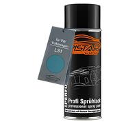 TRISTARcolor Peinture voiture Bombe de peinture pour VW/Volkswagen L31 Taubenblau/Dove/Pigeon Blue Peinture de base aérosol 400 ml