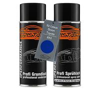 TRISTARcolor Peinture voiture Kit bombes de peinture pour Lexus/Scion/Toyota 8X2 Nebula Blue Metallic Peinture de fond peinture de base aérosol 400 ml