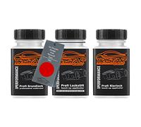 TRISTARcolor Peinture voiture Kit crayon de retouche peinture pour Chrysler/Dodge/Jeep/Plymouth/Viper PRC Speed Red/Firecracker Red Peinture de fond de base vernis clair