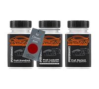 TRISTARcolor Peinture voiture Kit crayon de retouche peinture pour Citroen EVH Rouge Elixir Nacre 50 ml chacun