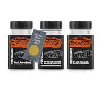 TRISTARcolor Peinture voiture Kit crayon de retouche peinture pour Lexus/Scion/Toyota 5C5 Mustard Metallic Peinture de fond peinture de base vernis clair 50 ml chacun