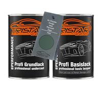 TRISTARcolor Peinture voiture Kit pot prêt à la pulvérisation pour Chrysler/Dodge/Jeep/Plymouth/Viper PG3 Emerald Green Perl X. peinture de fond peinture de base 2 L