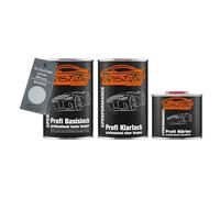 TRISTARcolor Peinture voiture Kit pot prêt à la pulvérisation pour Ford USA/Lincoln/Mercury M1842G Light Blue Metallic Matt peinture de base + vernis clair 2K 2,5 L