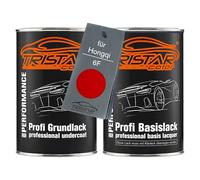 TRISTARcolor Peinture voiture Kit pot prêt à la pulvérisation pour Hongqi 6F Liang Zi Hong Metallic peinture de fond + peinture de base 2 litres 2000 ml