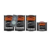 TRISTARcolor Peinture voiture Kit pot prêt à la pulvérisation pour Xiaomi CQL Ci Qing LV Internal Metallic peinture de fond + peinture de base + vernis clair 2K 3,5 L