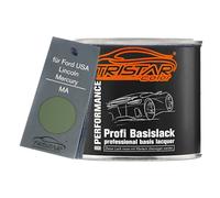 TRISTARcolor Peinture voiture Pot prêt à la pulvérisation pour Ford USA/Lincoln/Mercury MA Seasalt Green Perl peinture de base 0,5 L