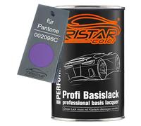 TRISTARcolor Peinture voiture Pot prêt à la pulvérisation pour Pantone 002096C 2096C Violet peinture de base 1 litre 1000 ml