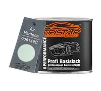 TRISTARcolor Peinture voiture Pot prêt à la pulvérisation pour Pantone 006149C 6149C Pastel Green peinture de base 0,5 L