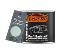 TRISTARcolor Peinture voiture Pot prêt à la pulvérisation pour Pantone 006150C 6150C Pastel Green peinture de base 0,5 L