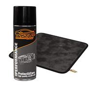 TRISTARcolor Protect&Care Acrylique Haute Brillance scellant à Peinture Nano avec Effet Lotus pour Peinture Automobile Verre Caoutchouc Plastique + Chiffon de Polissage
