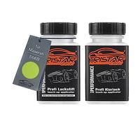 TRISTARcolor Stylo de retouche pour Maserati 566B Hypergreen + vernis