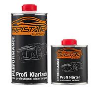 TRISTARcolor Vernis 2K mat pot 0,75 litre peinture auto HS + durcisseur