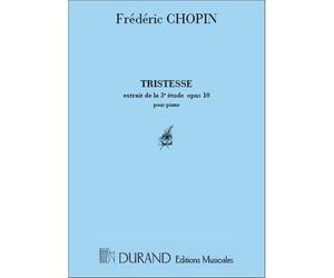 Tristesse Op3 N 10 Piano