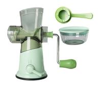 Tritacanne manuel - Machine pour viande de manivelle avec accessoires amovibles | Cranche pour scies à viande | Outil réduisable pour les repas de préparation avec des mouches de viande amovibles pour
