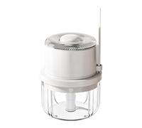 Tritatutto Elettrico per Aglio - Tritatutto Ricaricabile Antisplash Da 350 Ml | Mini Robot Da Tritacipolle | per Cipolla Verdure Frutta Casa Ristorante Campeggio BBQ