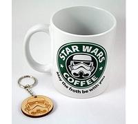 Tritó Design Tasse en céramique et porte-clés de soldat impérial - Troper Wars Coffee