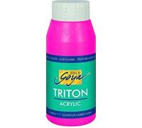 Triton 17064 - Peinture Acrylique - 750ml - Rose Fluorescent Solo Goya 17063