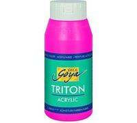 Triton 17064 - peinture acrylique - 750ml - rose fluorescent solo goya 17063 Rose G