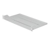 'Triton étagère Rack 19 Hauteur 1U, Charge maximale 40 kg, Profondeur 350 mm, Gris Clair (rab-up-350