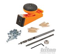 Triton 376107 Guide pratique pour trous cachés T3, 3/4" (19 mm)